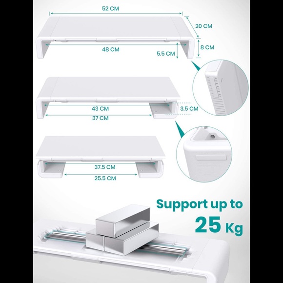 ⚡️🚚 MOVING SALE! 🖥 Monitor Stand Riser - Picture 9 of 10